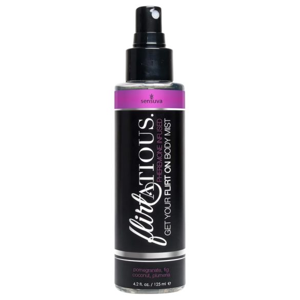 Sensuva Flirtatious - feromon testpermet - gránátalmás-kókusz (125ml)