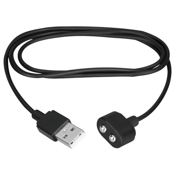 Satisfyer - mágneses USB töltőkábel (fekete)