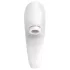 Satisfyer Pro 4 Couples - akkus léghullámos párvibrátor (fehér)