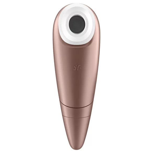 Satisfyer 1 Number One - léghullámos csiklóizgató (barna)