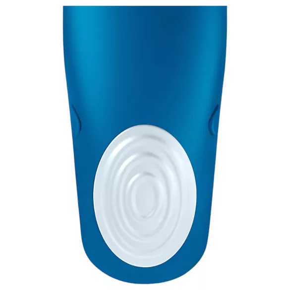 Satisfyer Double Whale - 2 motoros párvibrátor (kék)
