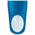 Satisfyer Double Whale - 2 motoros párvibrátor (kék)