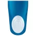 Satisfyer Double Whale - 2 motoros párvibrátor (kék)
