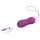 FEELZTOYS Foxy - vízálló vibrációs tojás (lila)