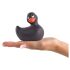 My Duckie 2.0 - kacsa vízálló csikló vibrátor (fekete)