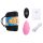 FEELZTOYS Panty - akkus, rádiós csikló vibrátor (pink)