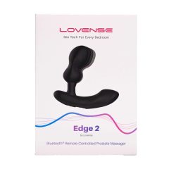 LOVENSE Edge 2 - okos, akkus prosztata vibrátor (fekete)