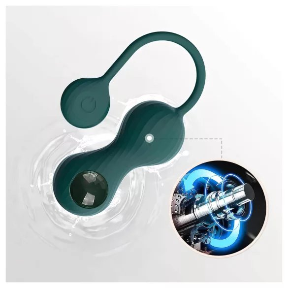 Magic Motion Crystal Duo - okos kegel golyó szett - (zöld)