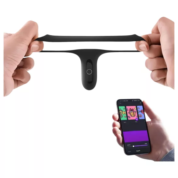 Magic Motion Rise - okos, akkus vibrációs péniszgyűrű (fekete)