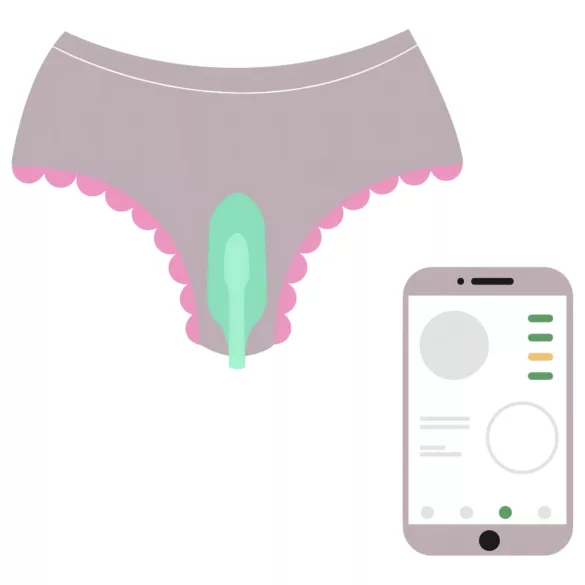 Magic Motion FitCute – App-vezérelt vibrációs gésagolyó (menta)