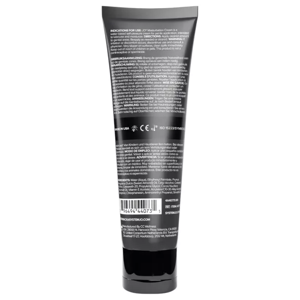 System JO - illatmentes maszturbációs krém (120 ml)